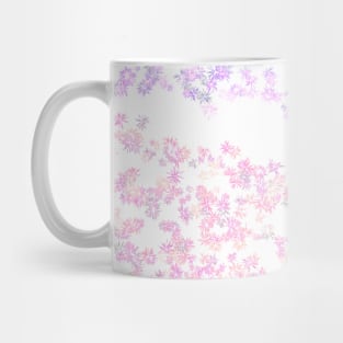 colorful floral background abstract pattern Mug